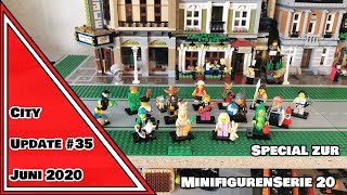 A MINIFIGS LIFE - VOL.1: CMF SERIES 20! | LEGO® City Update #35 | Juni 2020