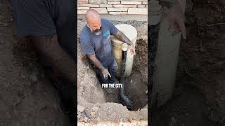 Back Water Valve and Crushed Sewer Line Repair in Phoenix