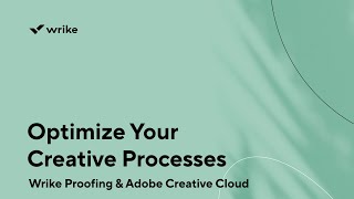 Optimize your Creative Processes with Wrike Proofing and Adobe Creative Cloud screenshot 5