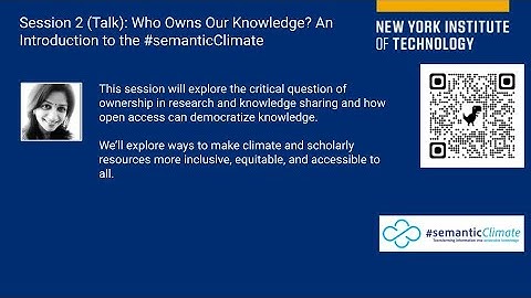 NewYorkTechLibraries OpenAccessWeek DrYadav