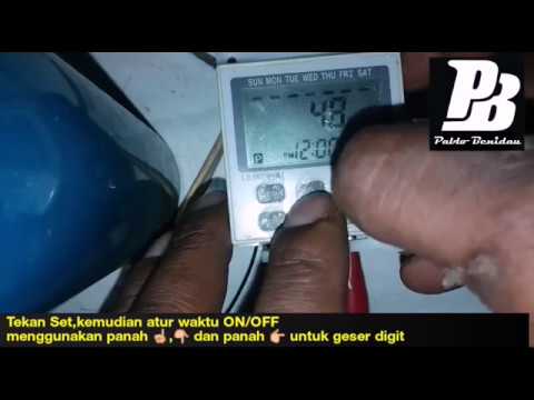 Setting Timmer AUTONICS LE365-4S