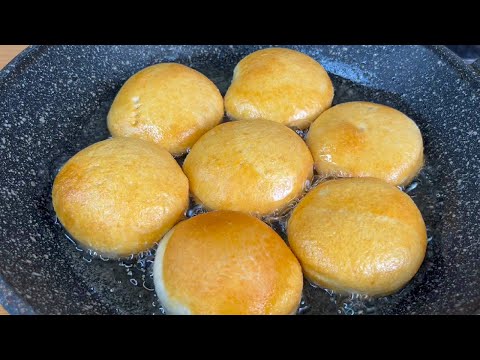 Вкуснее магазинного хлеба. Пышные казахские баурсаки. Отличная замена хлеба