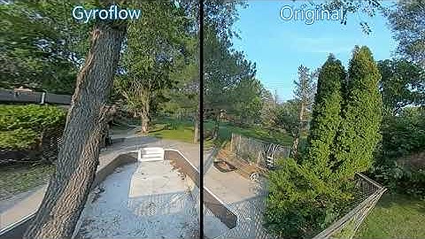 Gyroflow 0.3.0 Side by Test