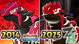Pokémon Comparison ⸱ Groudon Battle (Legends: Z-A Vs. OR & AS)
Hi! This video showcase a comparison of the fight of the Legendary Groudon between X and Y and Omega Ruby & Alpha Sapphire.
List:
0:00 Groudon Omega Ruby (first form)
1:04 Groudon Legend ZA (First form)
1:38 Groudon Omega Ruby (Primal form)
7:58 Groudon Legend Z-A (Primal Form)
12:43 Side by Side
- Title: Pokémon Legend Z-A
#pokemonlegendsza
All gameplay and content included within this video are from my own recording and from my own gameplay using AverMedia as a source and my Nintendo Switch 2.
- Nintendo released a new copyright directive allowing Content Creator to post Gameplay from the moment it has creative imput but also officially release which is fully the case with my videos!
Link: https://www.nintendo.co.jp/networkservice_guideline/en/index.html?n Pokémon Comparison ⸱ Groudon Battle (Legends: Z-A Vs. OR & AS)