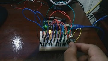 PROJETO ARDUINO #1 - Efeito interativo de iluminação sequencial com LEDS