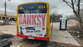 Linia 108 ( Trasa Zmieniona/Skrócona ) - Solbus SM12 ( 10m ) #1024 ( MZA Warszawa )