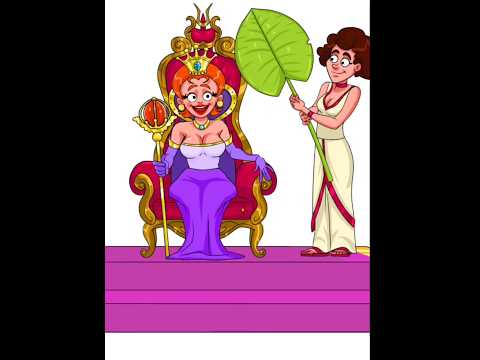 princess queen 👑👑🤪#cartoon #animation #shorts #short #ytshorts