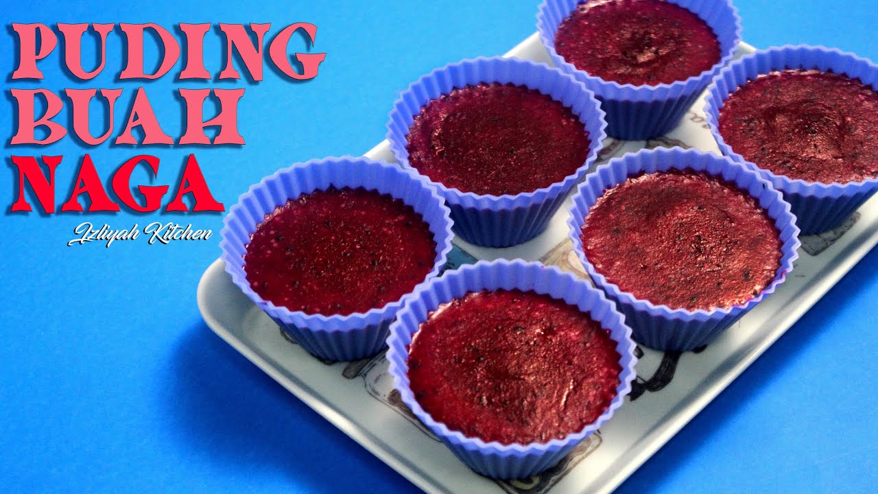 Resipi Baby 10 Bulan Keatas Puding Buah Naga