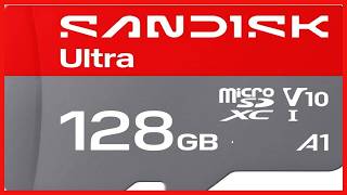 SanDisk 128GB Ultra microSD Card: Fast Storage for Full HD Video and Apps