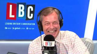 &quot;I am nuts&quot; 🤪 Nigel Farage