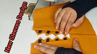 Different New Sleeves Design || Design Sleeves making to easy method ||  ডিজাইন হাতা কাটিং ও সেলাই