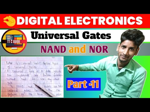 universal logic gates // why NAND and NOR are called universal gates ...