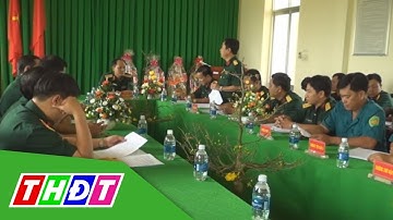 Bộ tư lệnh Quân khu 9 thăm và chúc Tết các đơn vị biên giới | THDT