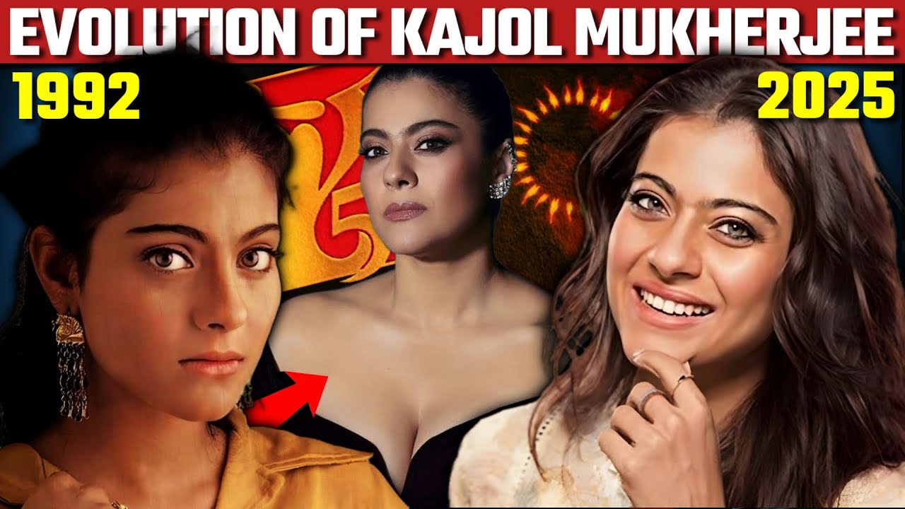 Evolution of Kajol (1992-2024) • From 
