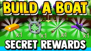 *SECRET* ITEM REWARDS!!☀️(claim fast) | Build a boat for Treasure ROBLOX