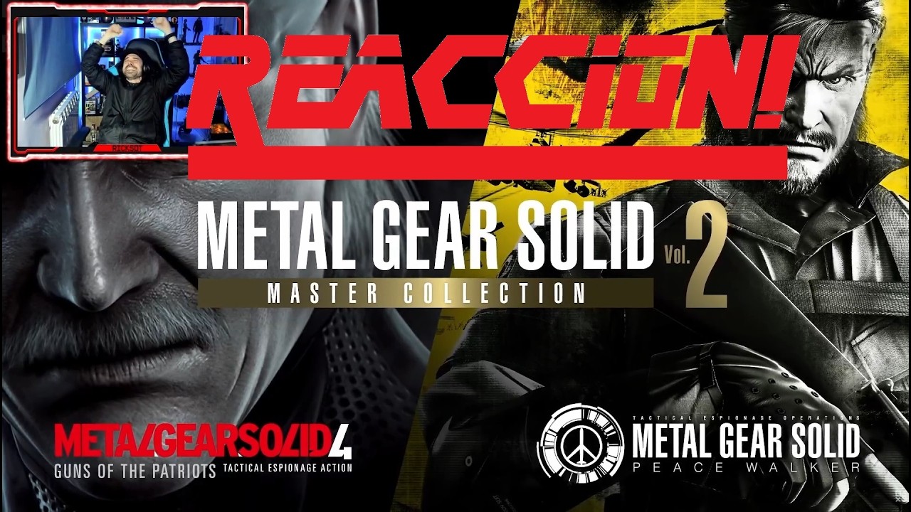 Reacción MGS Collection 2 con METAL GEAR SOLID 4! POR FIIIIIIN!