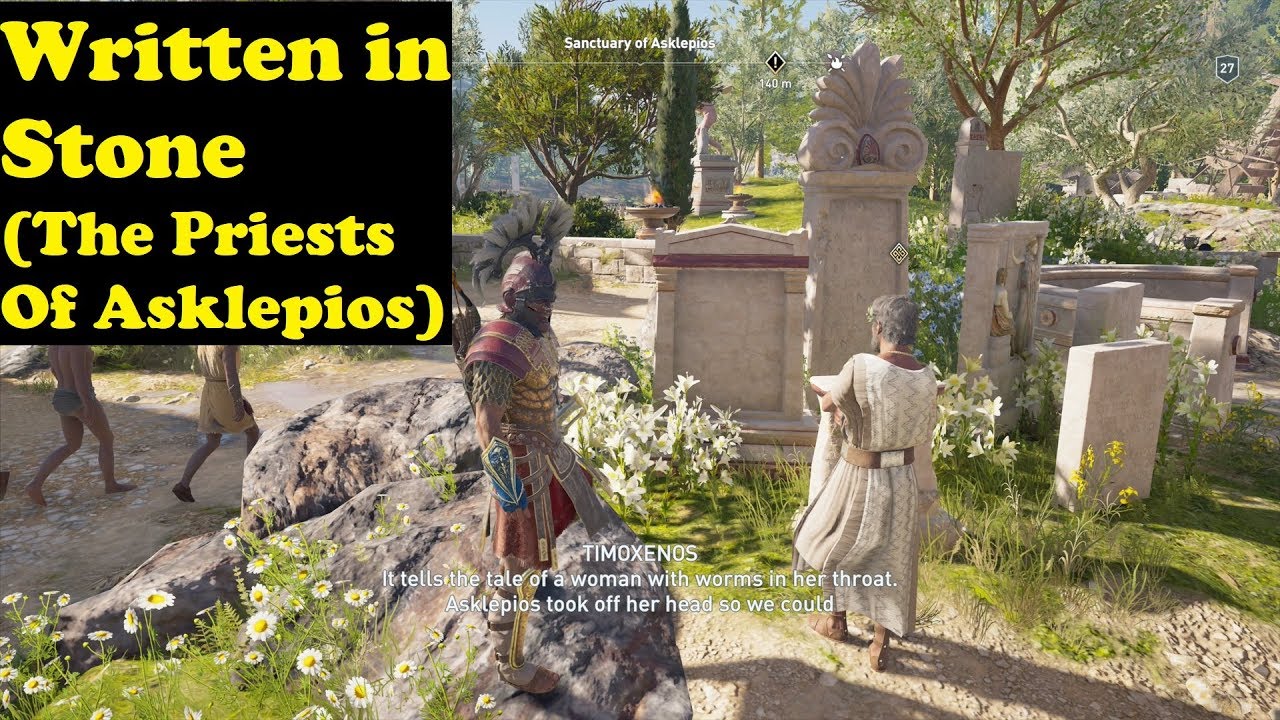 Assassins Creed Odyssey - Written in Stone (The Priests Of Asklepios) -  YouTube
