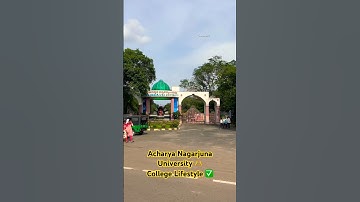 Acharya Nagarjuna University🫶#acharyanagarjunauniversity #college #collegelife #youtube #youtuber