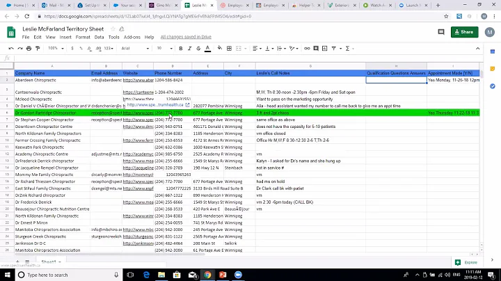 SLM - Updating your Territory Sheet