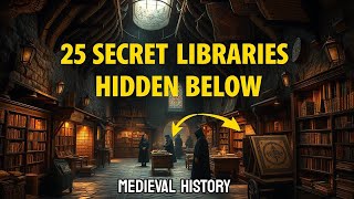 25 Hidden Libraries Beneath Marketplaces That Changed History Forever