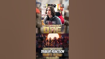 Transformers One | Official Trailer Reaction #Shorts