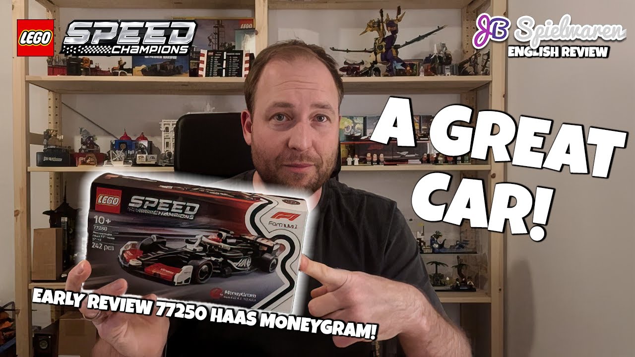 Early Review: 77250 Haas MoneyGram | LEGO SPEED CHAMPIONS - YouTube
