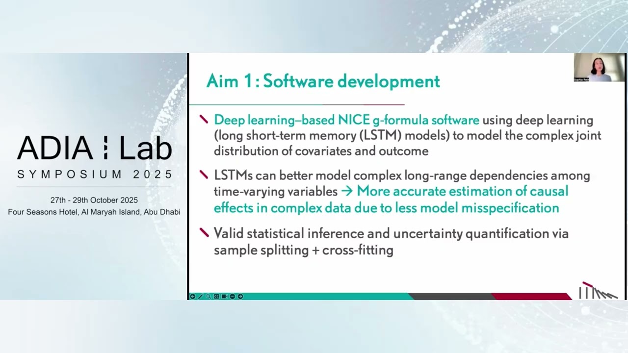 Day 2: Health Sciences Grant Awardee Presentation #3 - Sophia Rein | ADIA Lab Symposium 2025