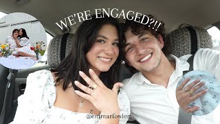 we’re engaged?!