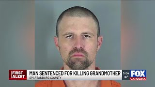 Cowpens man sentenced for beating, killing 88-year-old grandmother
