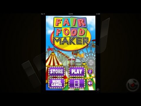 Fair Food Maker - 8 Favorite carnival foods ALL IN ONE! - iPhone Gameplay Video
