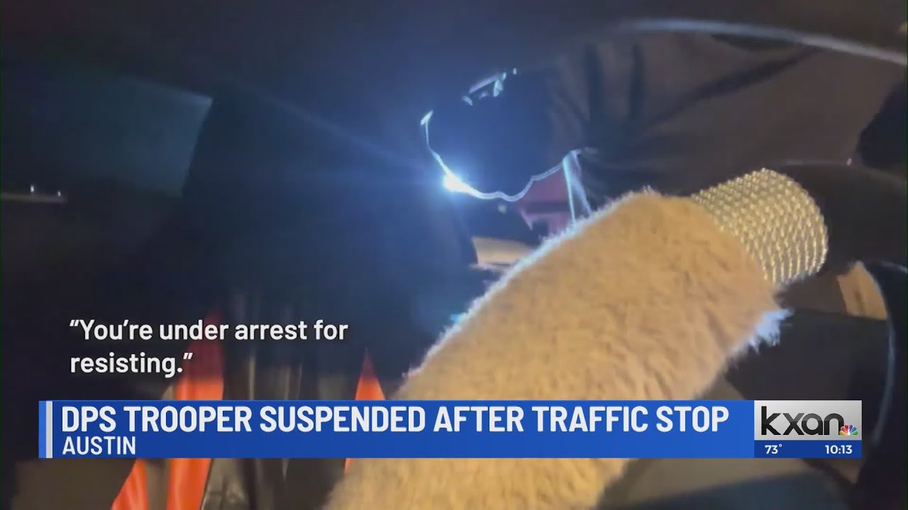 DPS trooper suspended after Austin traffic stop - YouTube