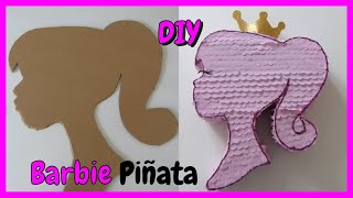 How to make a Barbie Pinata very easy | DIY Barbie Piñata