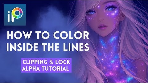 How to Color Inside Your Drawing in Ibispaint X (Clipping & Lock Alpha Tutorial) ✨