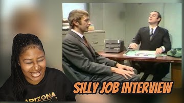 American Reacts| Mony Python - Silly Job Interview