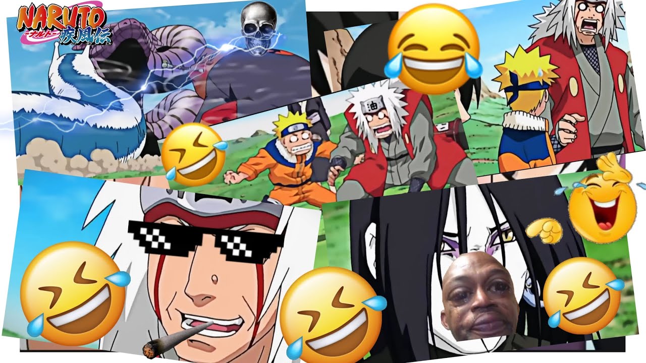 Naruto And Kabuto Jiraya Tsunade And Orochimaru Funny And Badass Moments In Hindi 😂🤣 Part 2