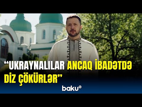 Zelenski Putinə söz atdı | Prezidentdən qeyri-adi təbrik