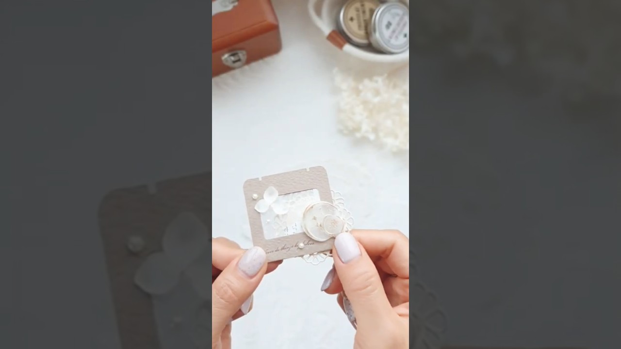 빈티지다꾸 | 필름 프레임 꾸미기 Decorating a Film Frame Die cut