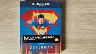 SUPERMAN 2025 unboxing BLU-RAY 4K FNAC