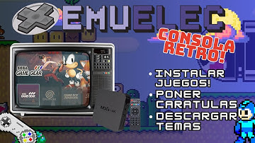 Como INSTALAR juegos , caratulas y temas en EMUELEC 2023 (Guía Rapida) - AndyMP_