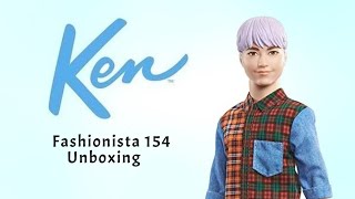 Ken Fashionista 154 Unboxing (Barbie Ken Fashionista Doll)