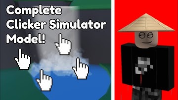 How to make a clicker simulator in roblox studio! (model in description)