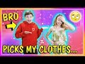 BROTHER BUYS MY SPRING OUTFITS! | We Are The Davises