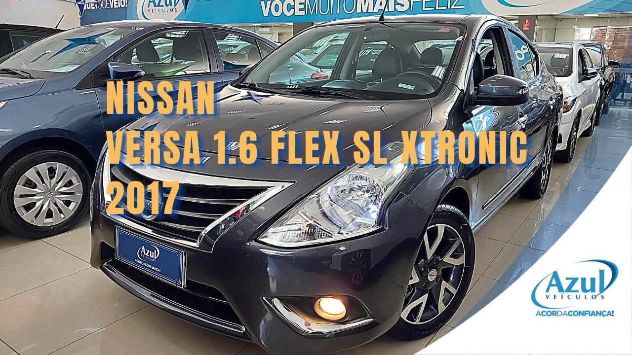 NISSAN VERSA 1.6 FLEX SL XTRONIC 2017 