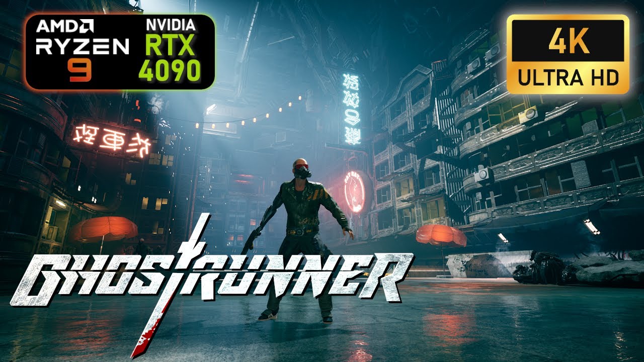 Ghostrunner | 4K | Raytracing Ultra settings | RTX 4090 | R9 7950x