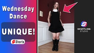 When you see it 😱 The Best Wednesday Dance 😱 Wednesday Addams Shuffle Dance - viral TikTok Song 2023