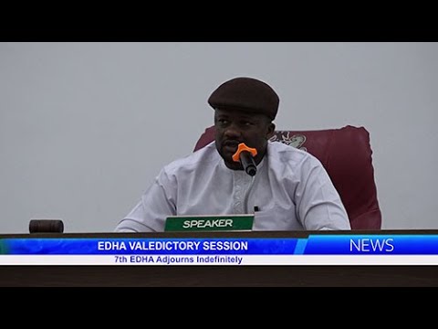 EDHA holds Valedictory Session, adjourns 7th Assembly indefinitely ...