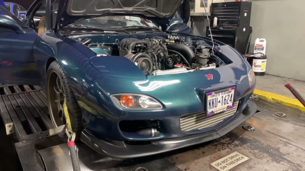 RX7 semi pp dyno