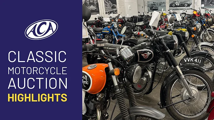 Classic Motorcycle Auction Highlights from Anglia Car Auctions November 2025