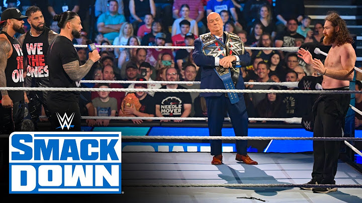 Reigns rewards Zayn during The Bloodline’s Acknowledgment Ceremony: SmackDown, Sept. 23, 2022