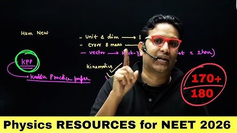 Physics Resources For NEET 2026 ⚠️ 170+ Marks Study Material 😱 Saleem Sir #neet2026 #saleemsir